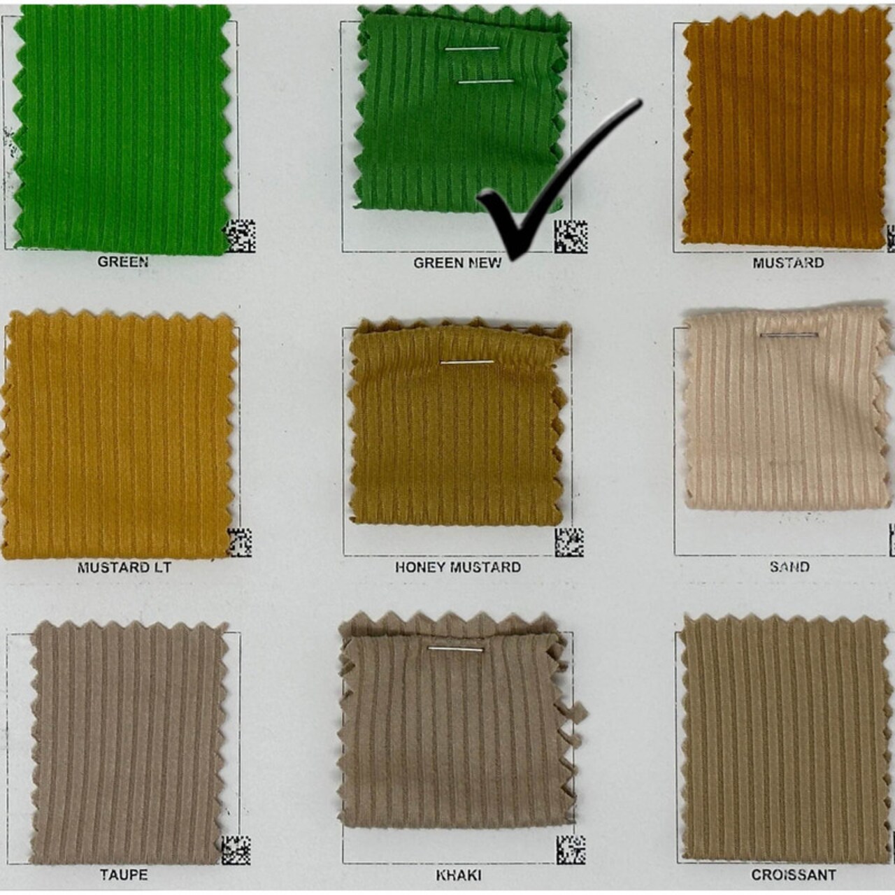 1 Yard 4x2 Rib Knit Solid Fabric – Soft Lightweight Brushed Stretch Fabric for Apparel, 58–60 Inches Width